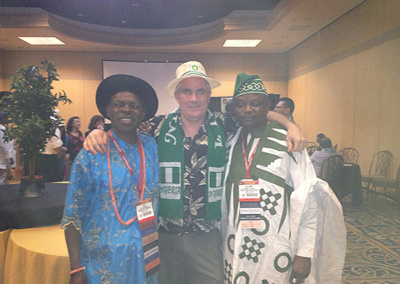 Brian Clarke Managing Partner with Safety delegation from Nigeria