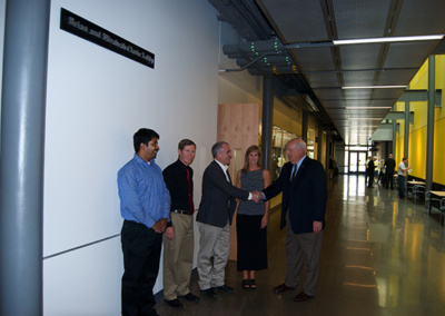 Brain and Betsy Clarke and signing ceremonies where Clarke’s established the Brian and Elizabeth Clarke / ASSE Endowment at CWU