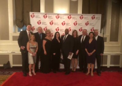 Proudly supporting the American Heart Association Annual fund raising banquet
