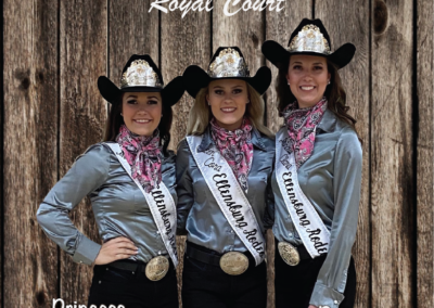 G.E.W.llc is the Title Sponsor of The Ellensburg Rodeo Royal Court.  The Court promotes one of America’s top professional rodeos that occurs Labor Day Weekend. The 2020 Royal Court consists of Queen Cora Clift, Princess Clara Van Orman, and Princess Abbey Roberts. Queen Cora is the niece of GEWllc’s Managing Partner Brian Clarke.